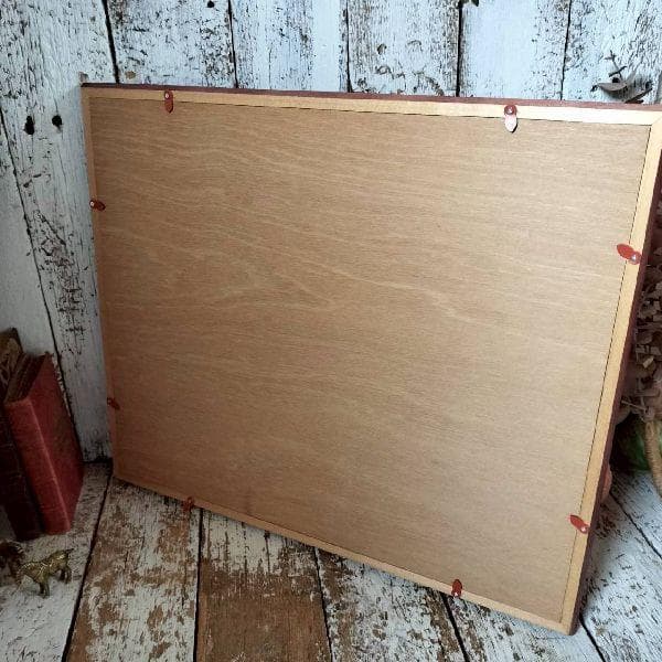 世界の名画 オーガスト・アルボー 広野の群馬 複製画 額装 アート 印刷