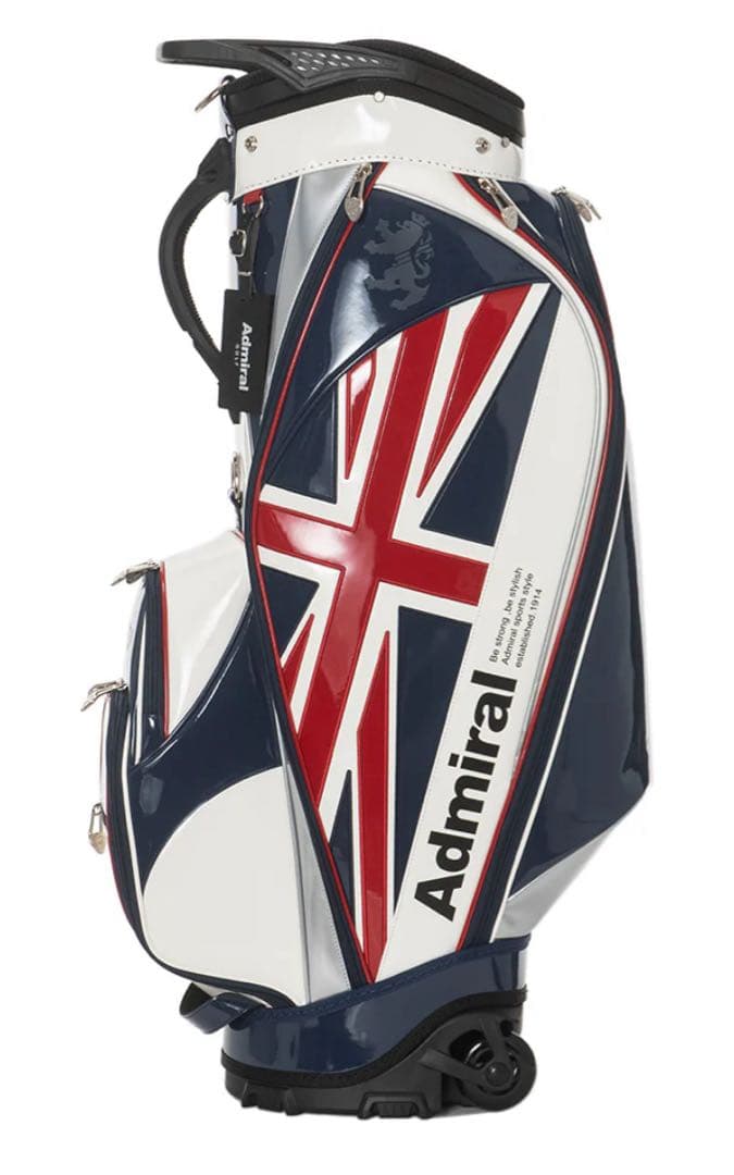 Admiral キャスター付き キャディバッグエナメル　ADMG5BC3 新品
