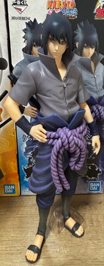 一番くじ 紡がれる火の意志 ナルト サスケ カカシ ミナト フィギュア 初版