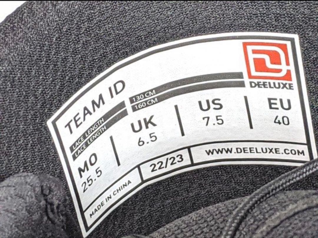 DEELUXE TEAM ID ブラック 25.5cm スノーボードブーツ