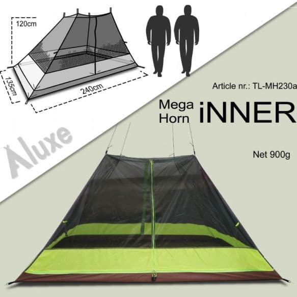 ルクセ メガホーン2 テント タープ