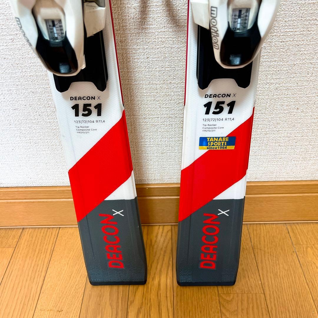 美品 VOLKL DEACON X カービングスキー 151cm MARKER