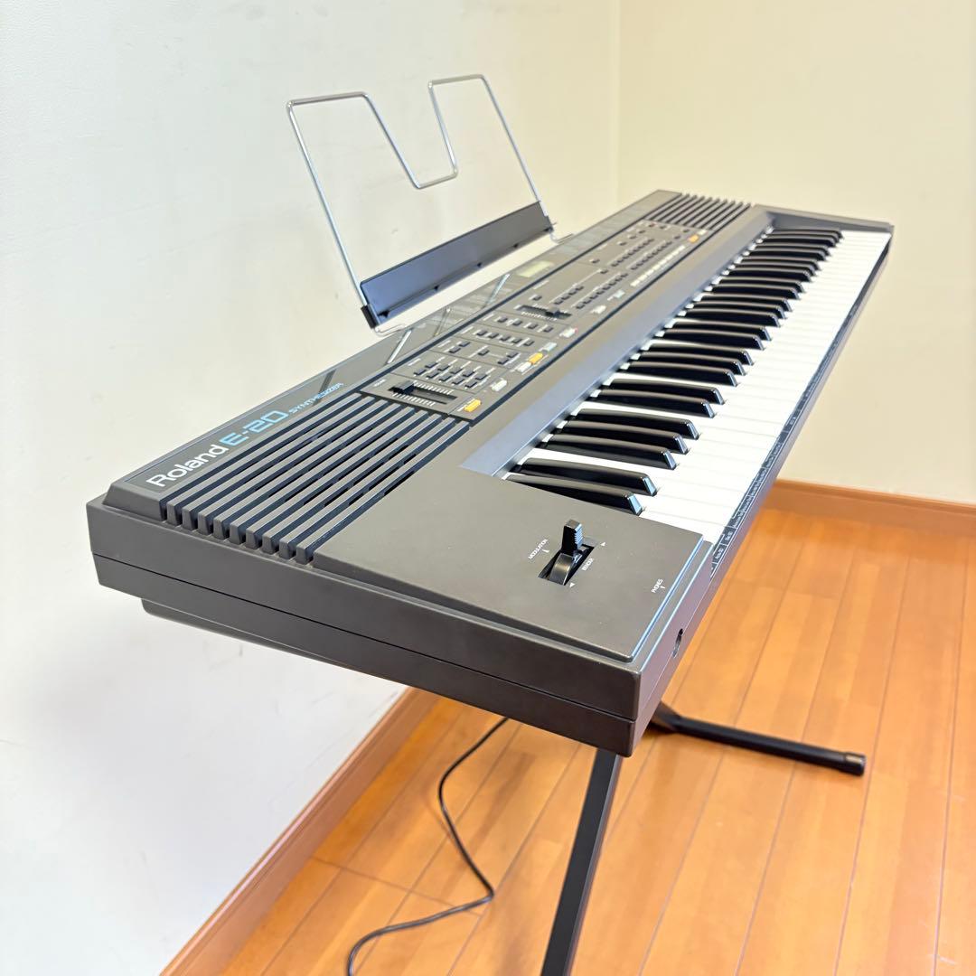 【美品・希少】ROLAND ローランド シンセサイザー E-20