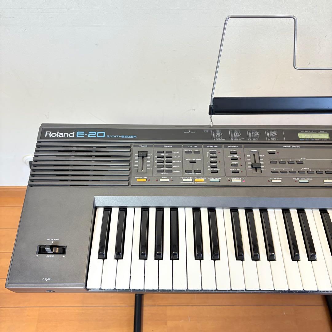 【美品・希少】ROLAND ローランド シンセサイザー E-20