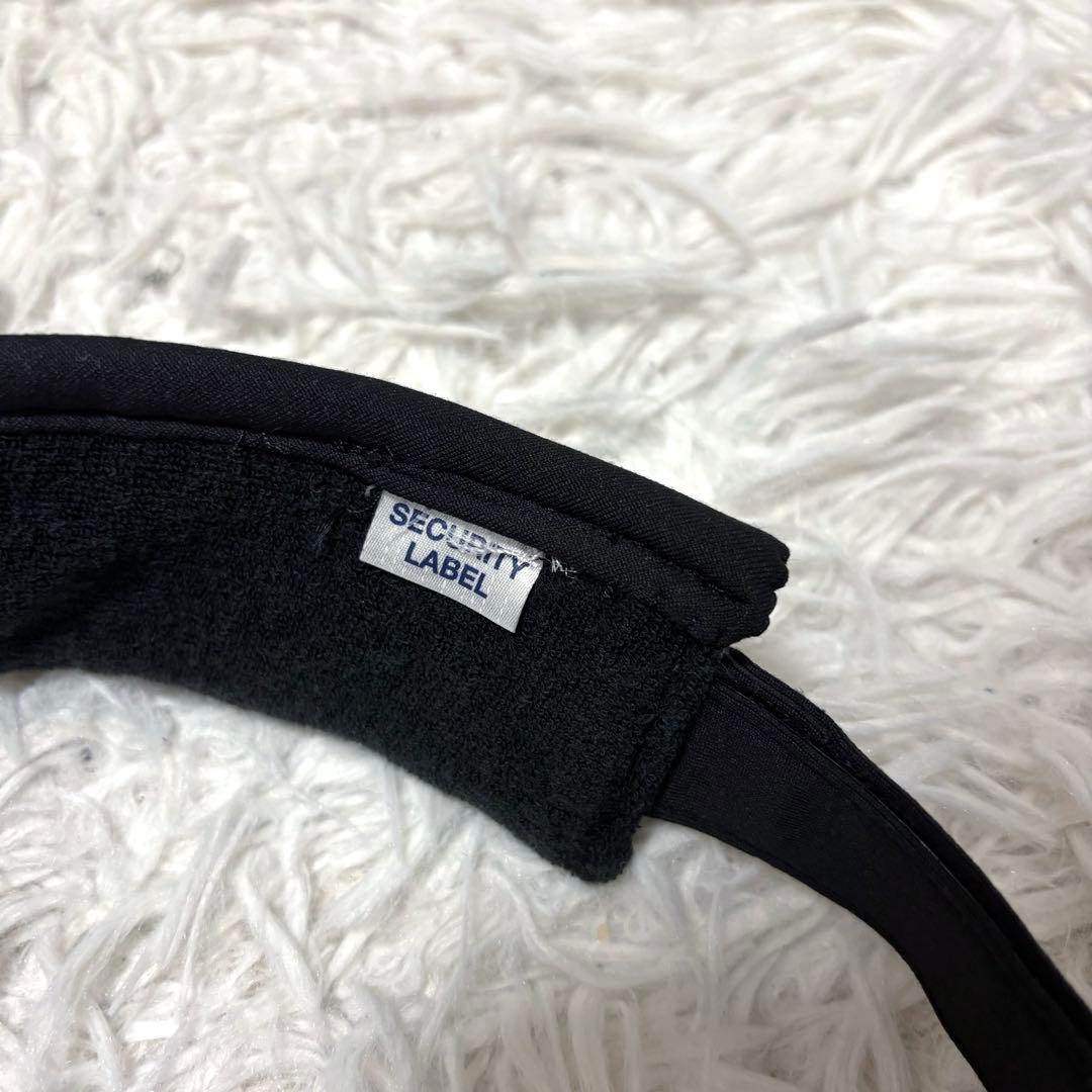 マークアンドロナ サンバイザー ゴルフマーカー付 調整可能 ブラック