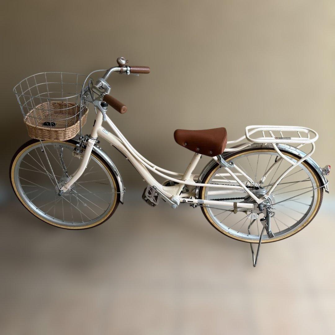 子ども用自転車 22インチ 前カゴ付き