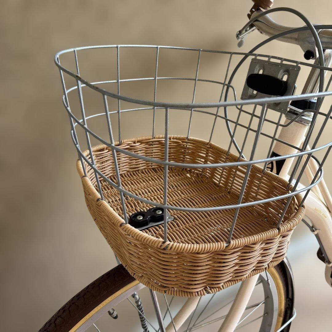 子ども用自転車 22インチ 前カゴ付き