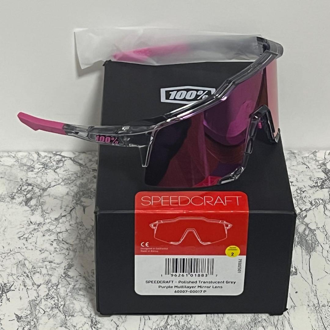 最新版 100% ワンハンドレッド Speedcraft Tokyo サングラス