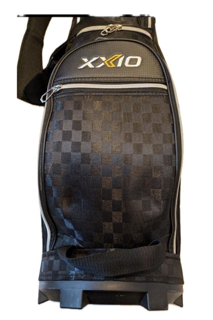 美品　ダンロップ　XXIO ブラックチェック キャディバッグ