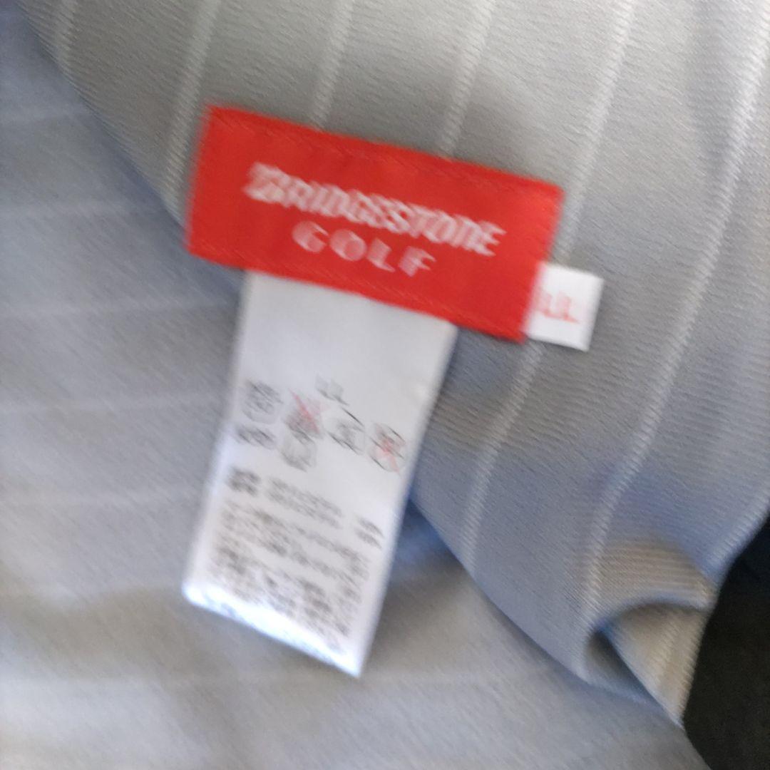 《ブリヂストン水神、ゴルフレインパンツ》（LL）（美品）黒、ポリ1791