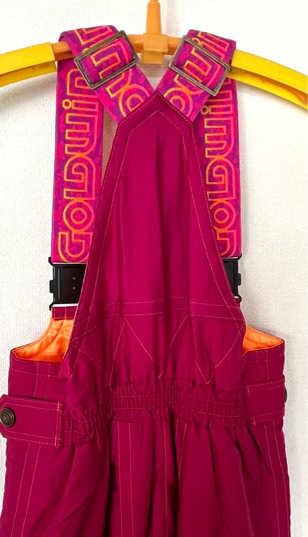 【未使用】GOLDWIN スキーウェア 紫ピンクオレンジ 90’sレア