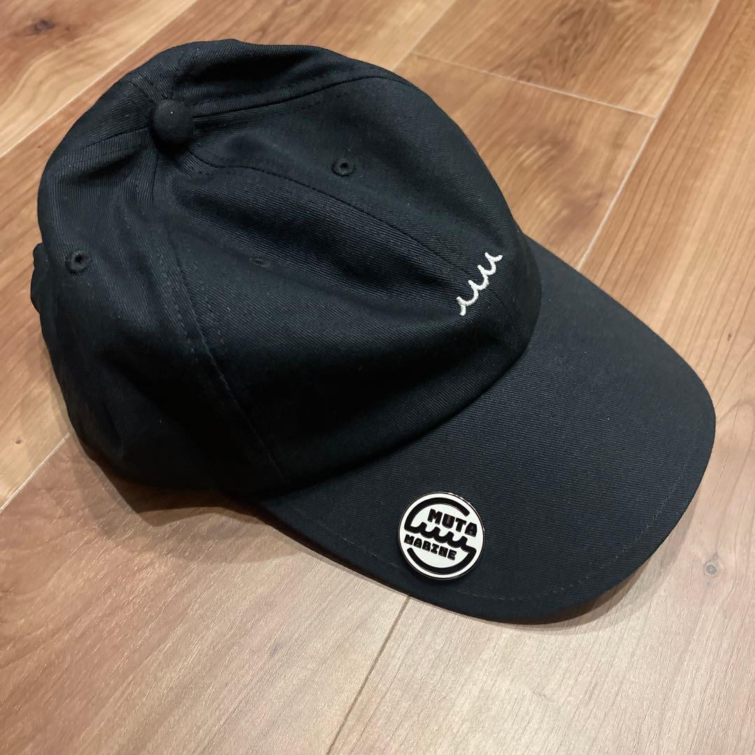 muta MARINE GOLF ムータマリンゴルフ　マーカー付きキャップ