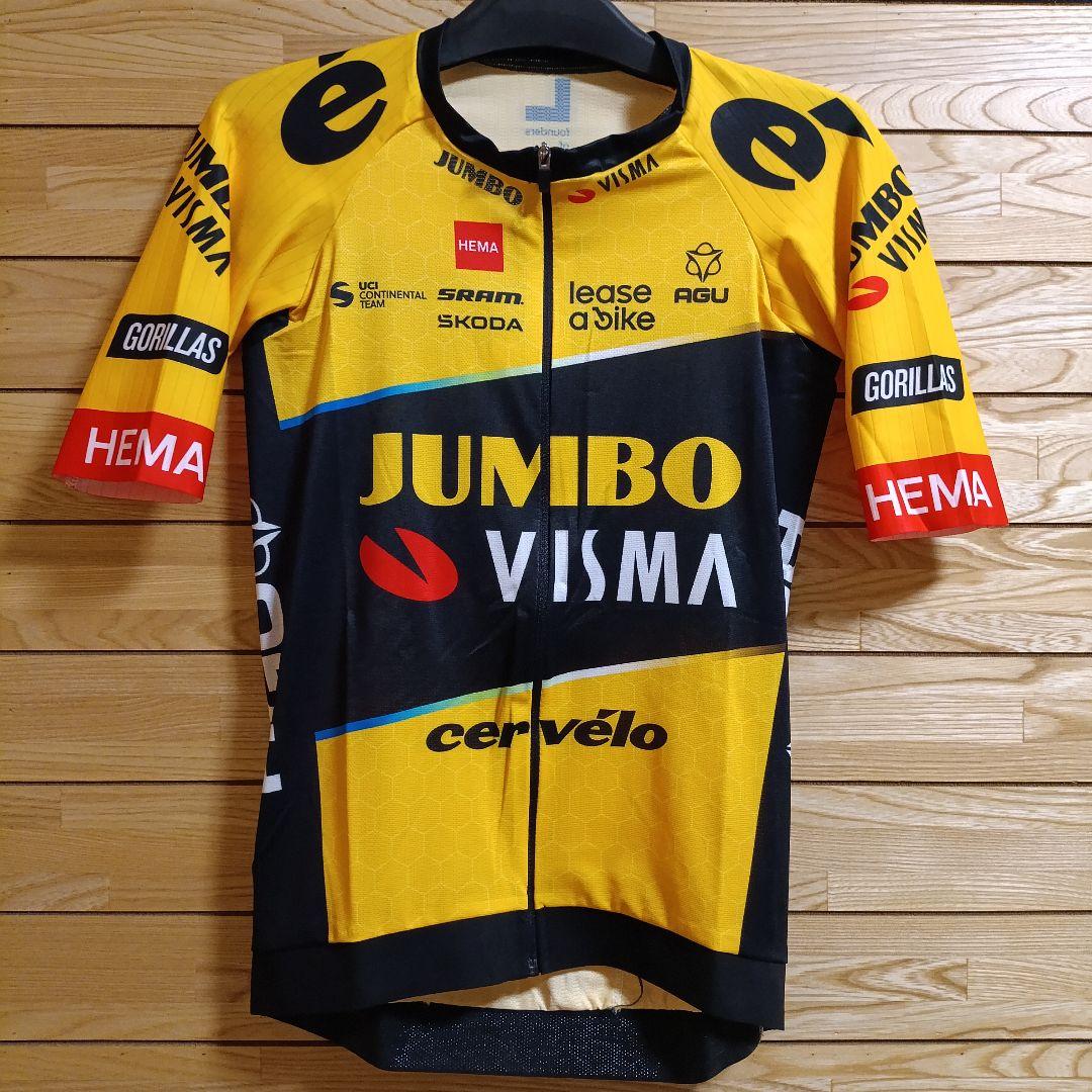 (*き様 支給品　Jumbo visma　サイクルジャージ　AGU　ユンボヴィス