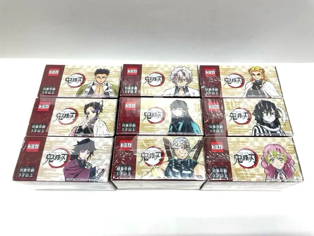【レア】鬼滅の刃 トミカ vol.3 鬼殺隊 柱 9台セット