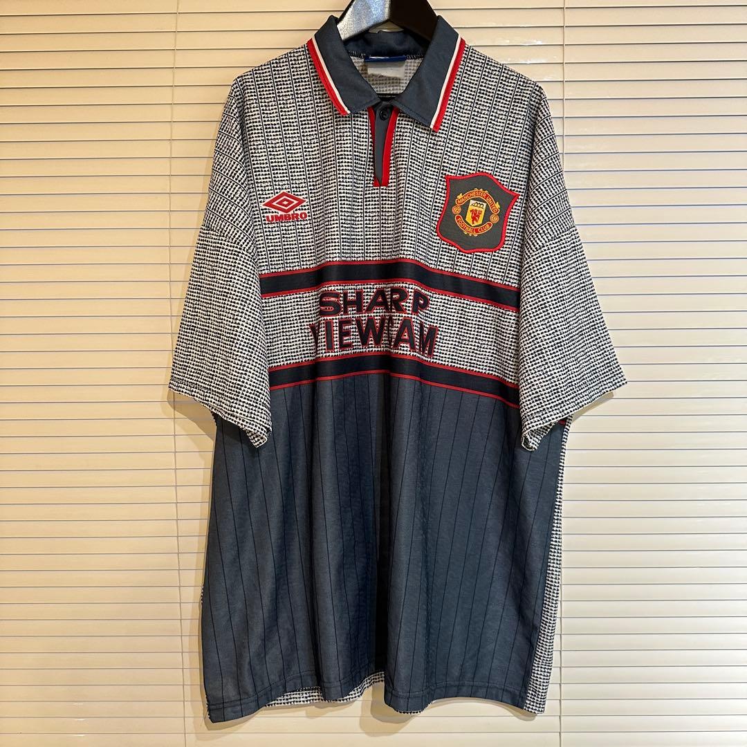 90s UMBRO 95/96 マンチェスターユナイテッド アウェイユニフォーム