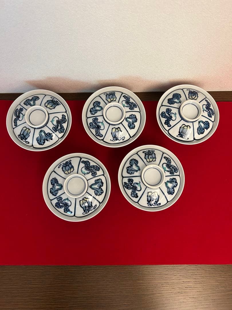 源右衛門　蓋付きご飯茶碗5客