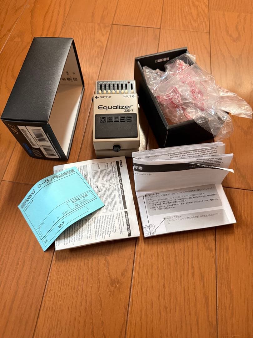 美品！BOSS GE-7 イコライザーエフェクター