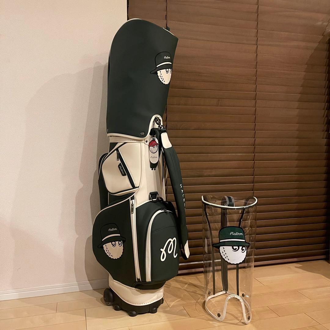 【即発送】MALBON マルボンゴルフ キャディバッグ ゴルフバッグ GRN