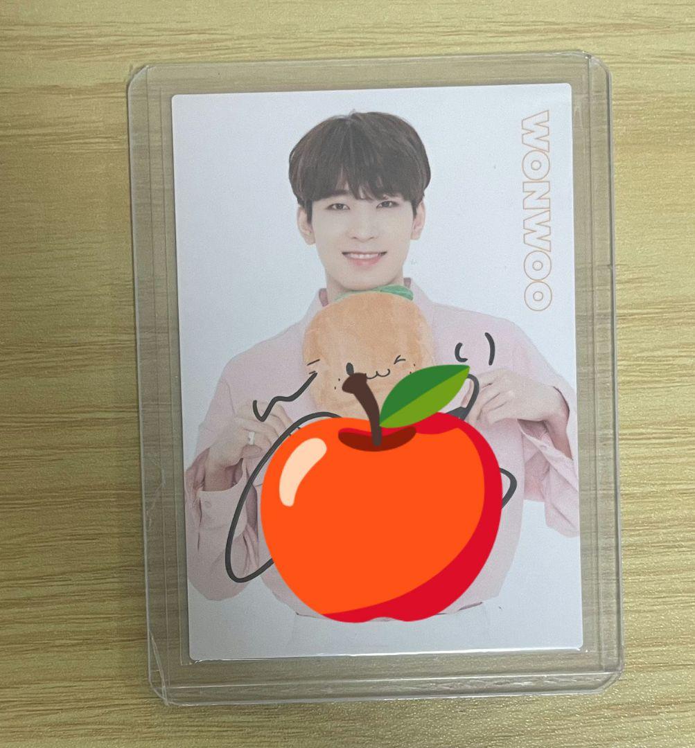 SEVENTEEN ウォヌ 直筆サイン入り トレカ Happy Ending