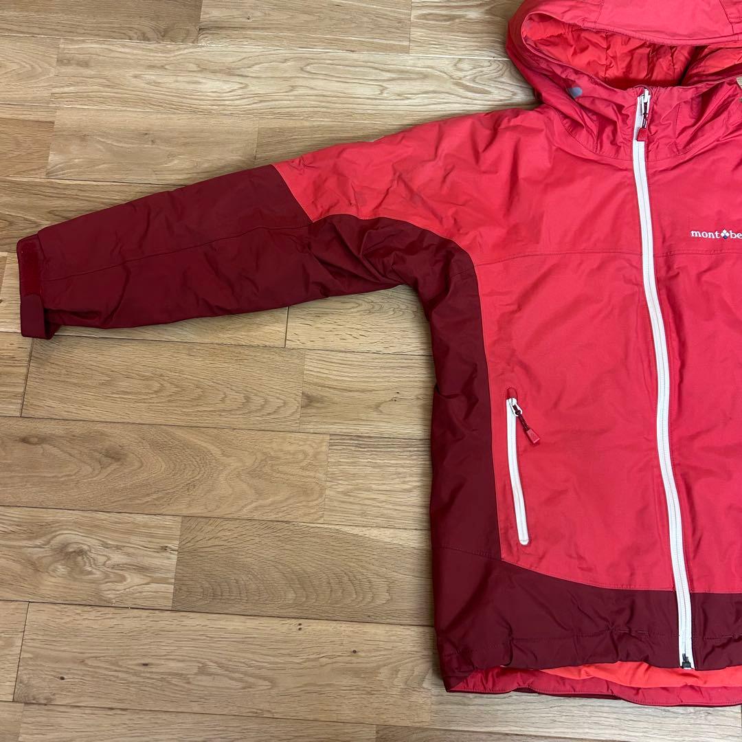 mont-bell モンベル 子供用スキーウェア上下セット 140