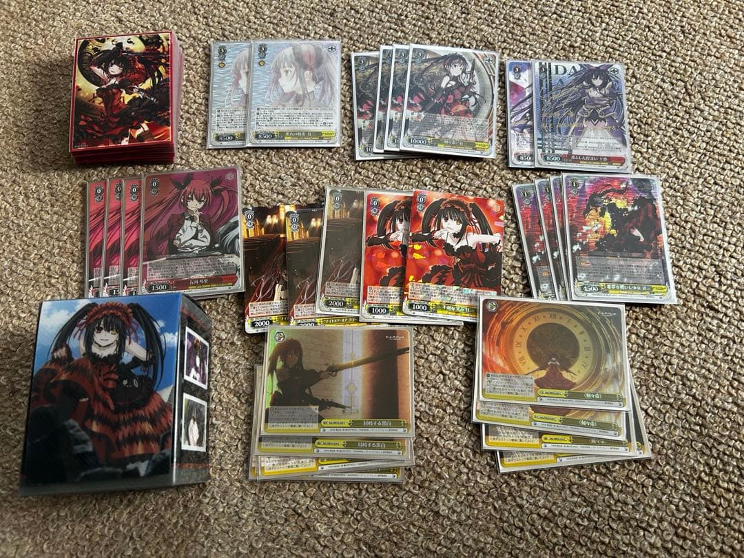 ヴァイスシュヴァルツ デート ア ライブ デッキ パーツ サプライ まとめ売り