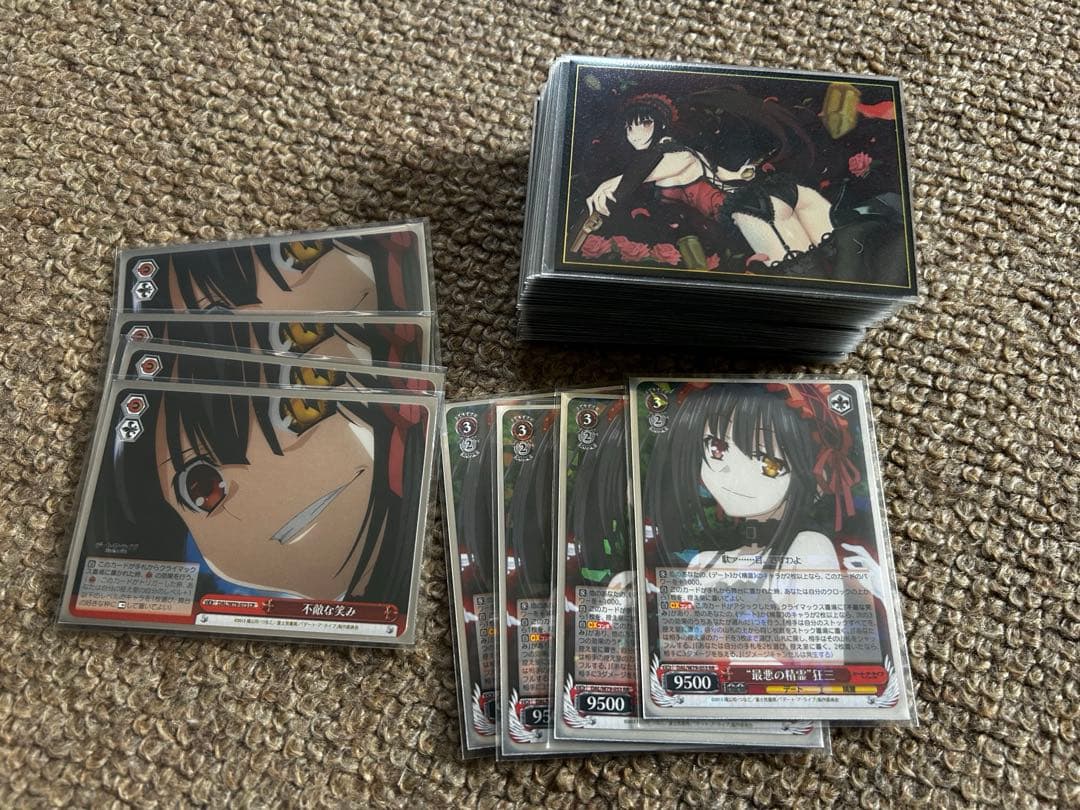 ヴァイスシュヴァルツ デート ア ライブ デッキ パーツ サプライ まとめ売り