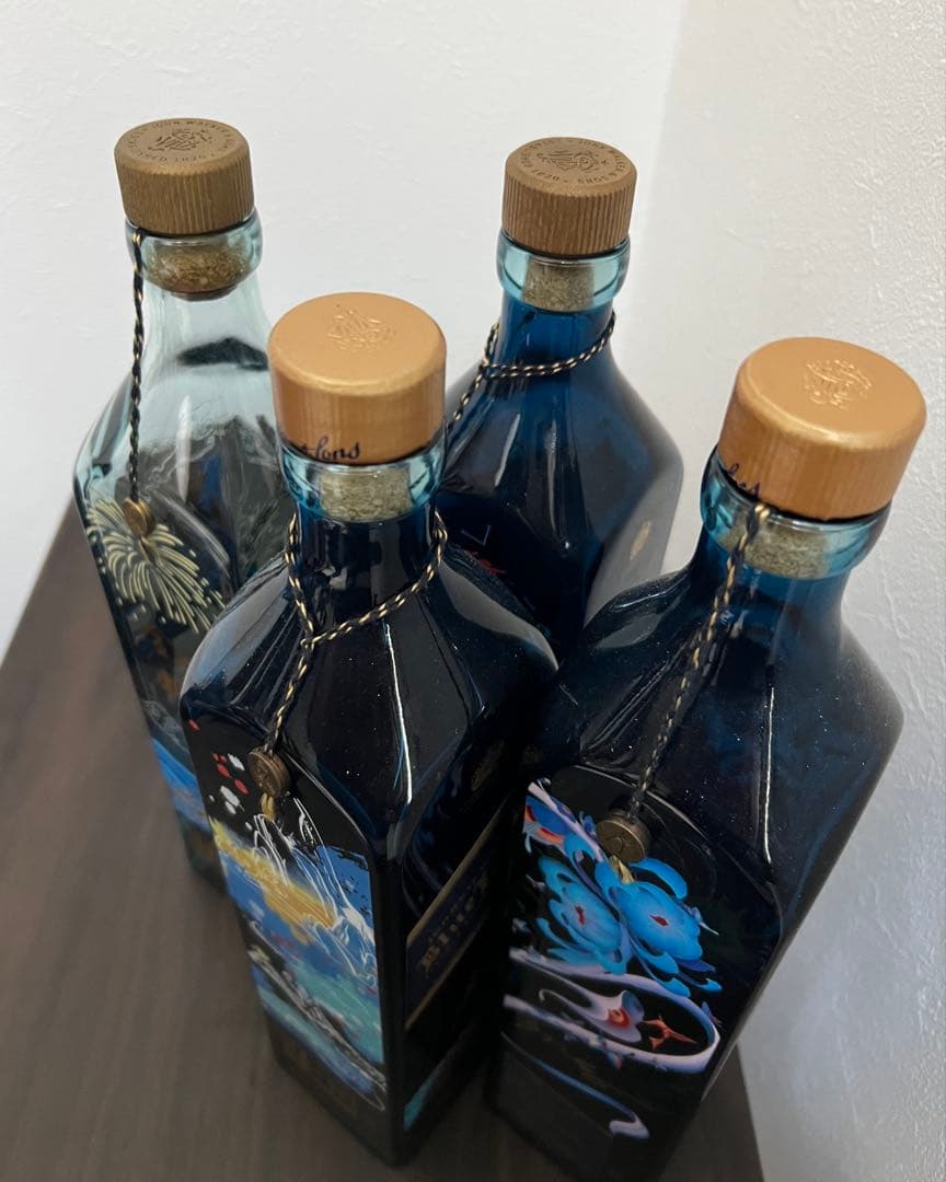 【最終値引き】【ジョニーウォーカー】干支　空き瓶　4本