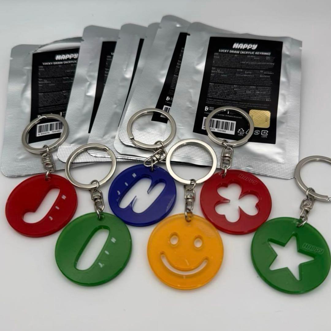 BTS JIN HAPPY ポップアップ ラキドロキーリング コンプリート③