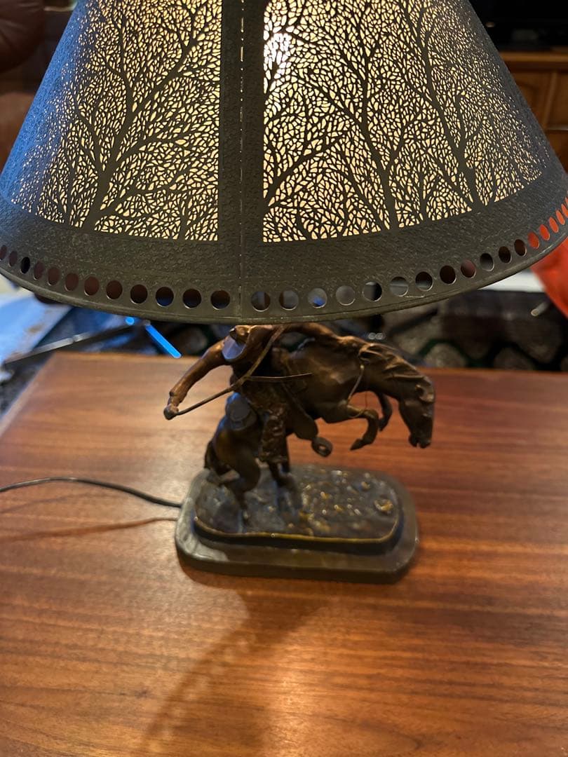 1960年代 ヴィンテージ ブロンコバスター ランプシェード ミッドセンチュリー