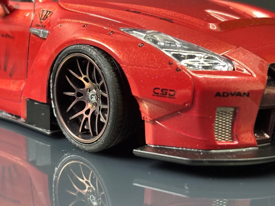 1/24リバティーウォークR35 GT-R 完成品