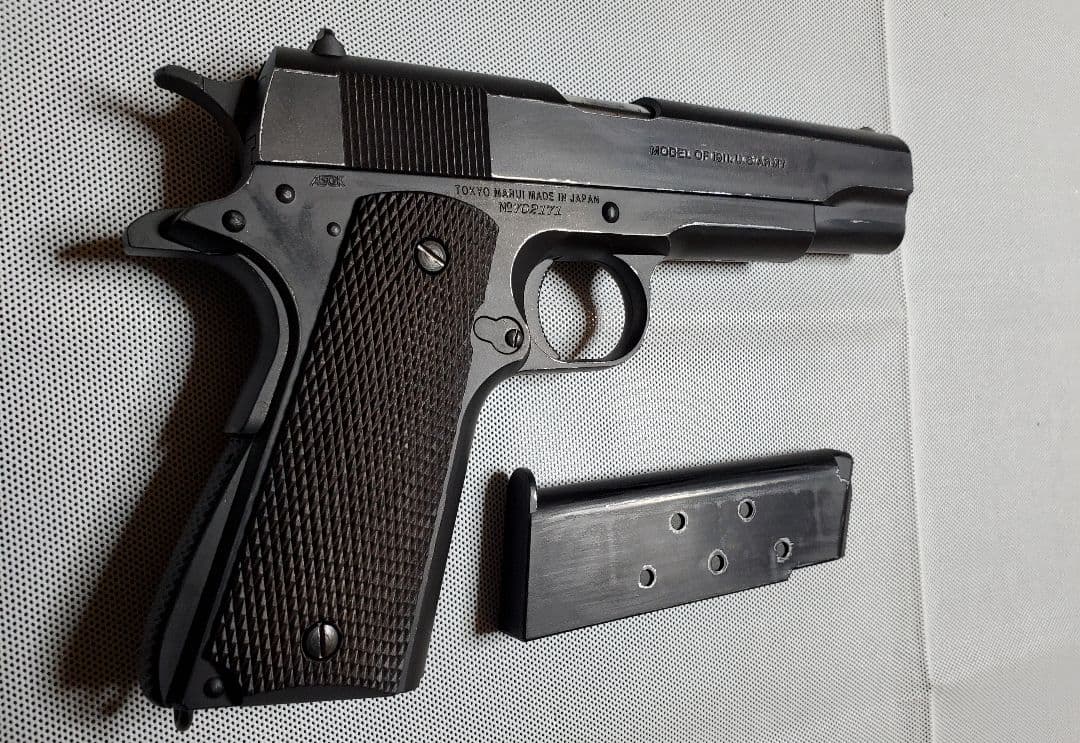 東京マルイ　ガバメント　ダメージ塗装　カスタム　改修品　10禁