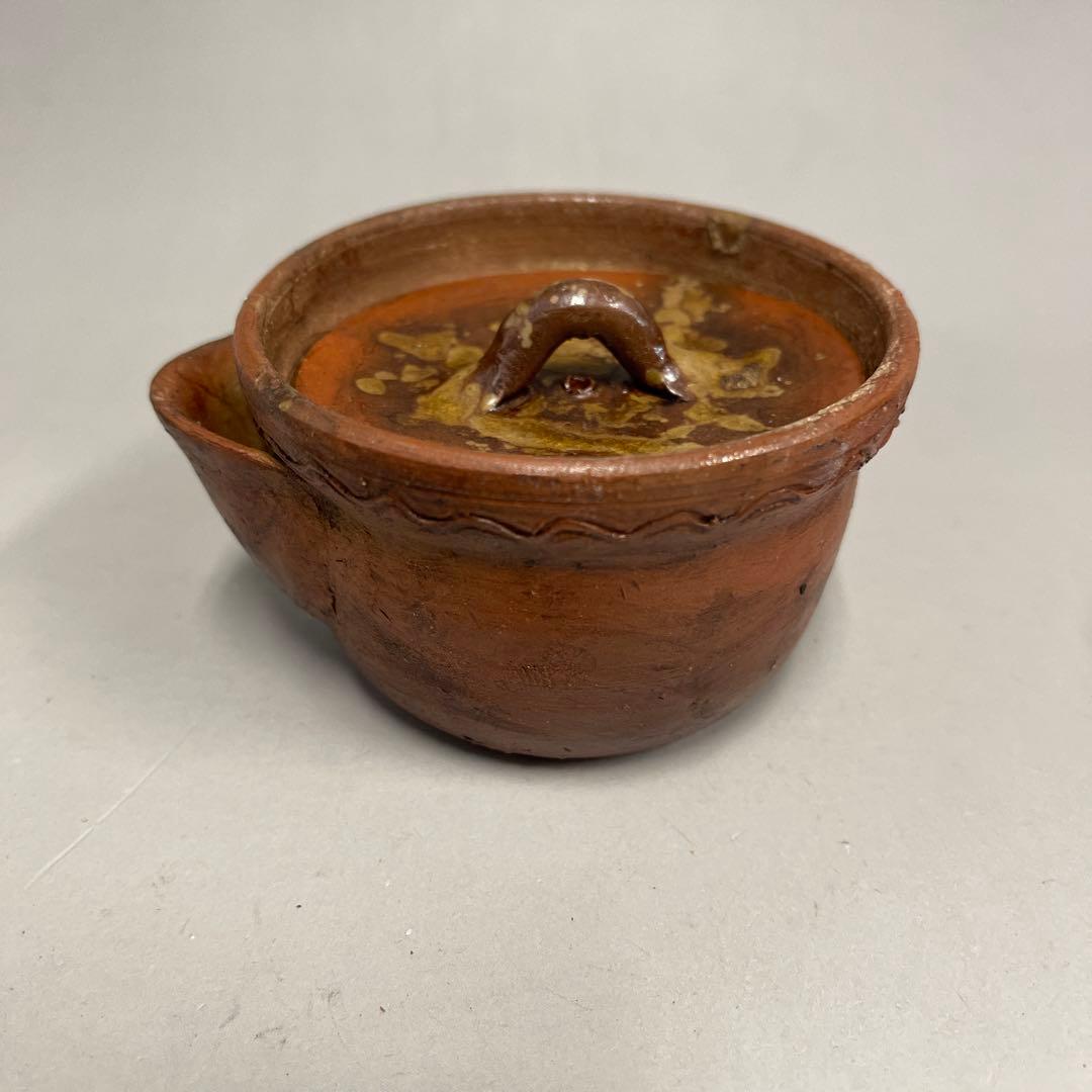 備前焼　宝瓶　在名あり