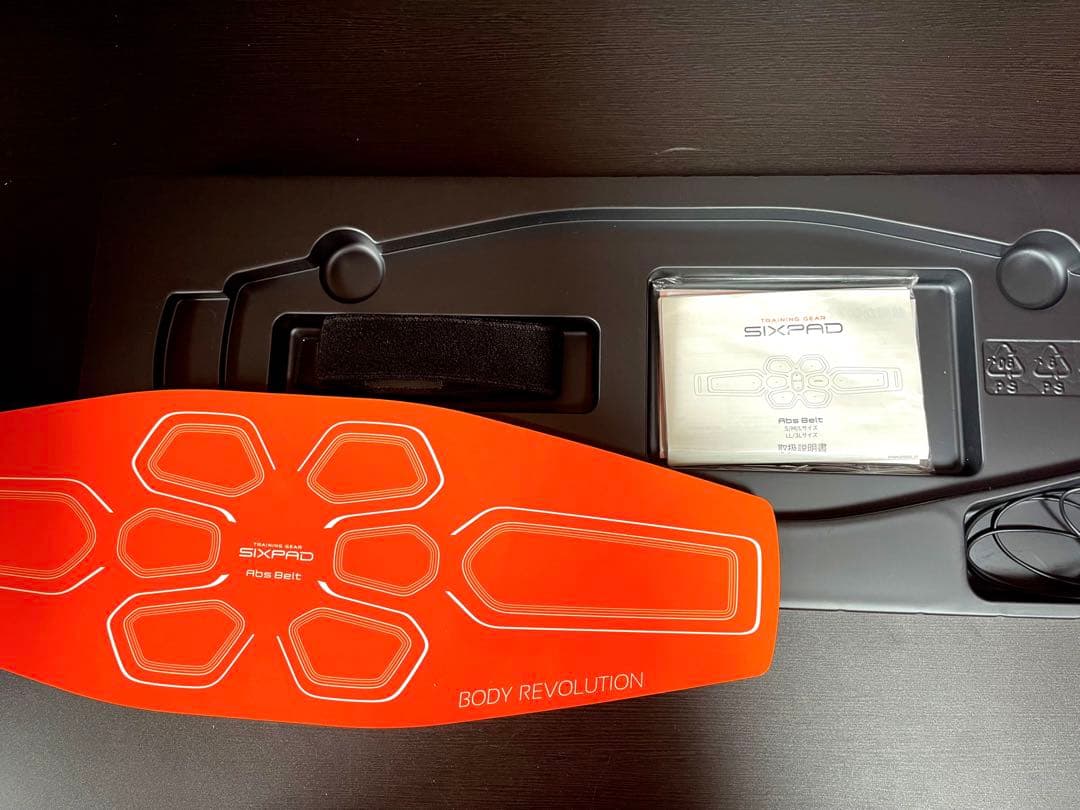 TRAINING GEAR SIXPAD シックスパッドアブズベルトS/M/L