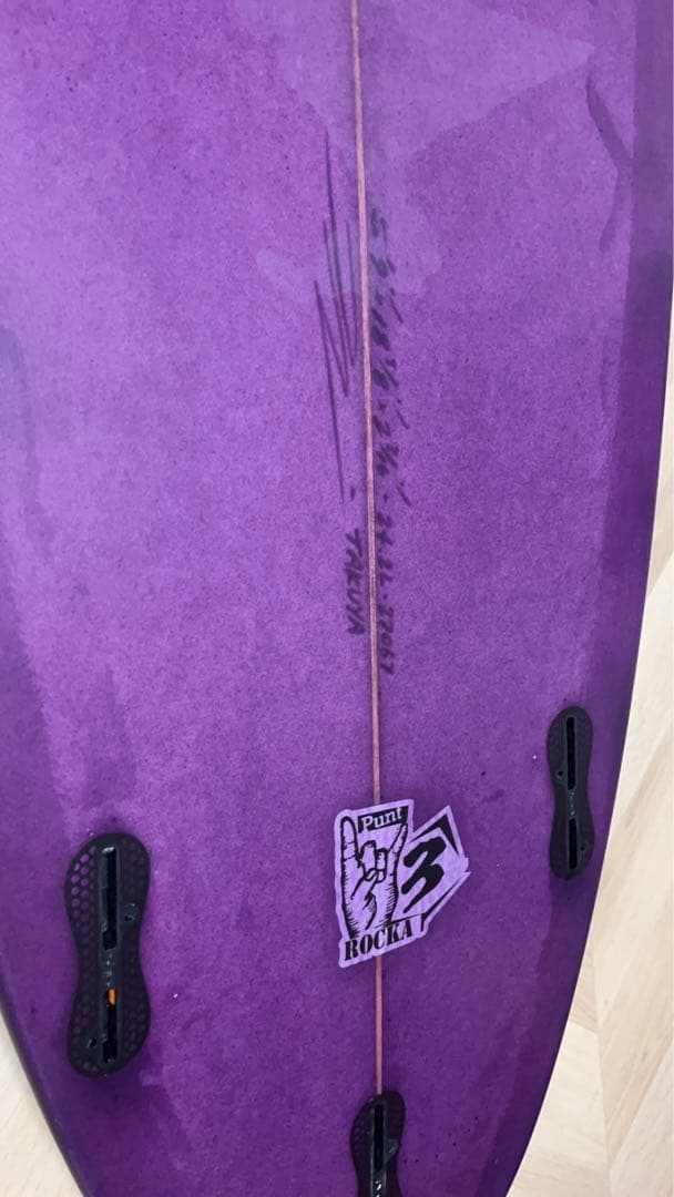 サーフボード　jrsurfbords 紫　ショート