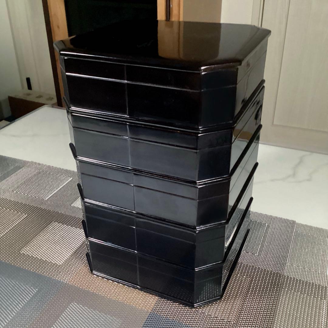 『プレうー特価』　山中塗　二代宗明　助田宗明　縁高重