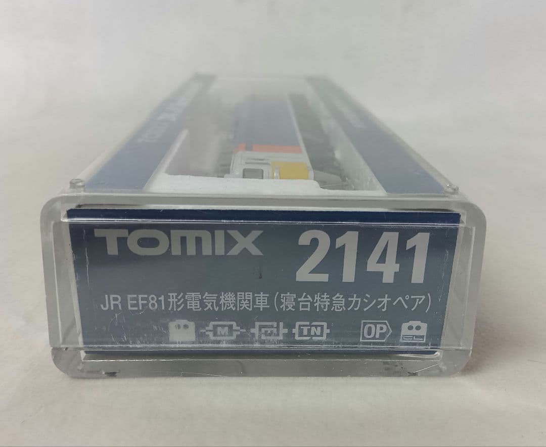 Tomix JR EF81形電気機関車(寝台特急カシオペア) Nゲージ　2141