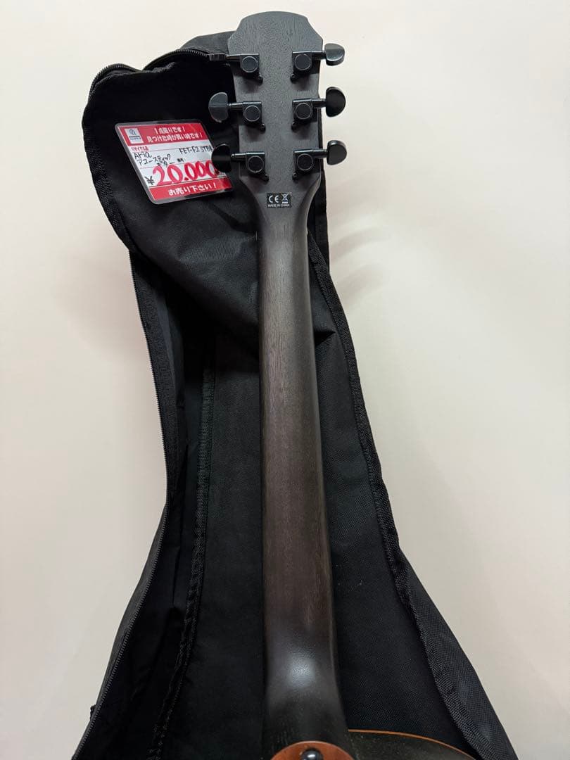 ARIA FET-F2 STBK エレアコ サテン・ブラック　ソフトカバー付き