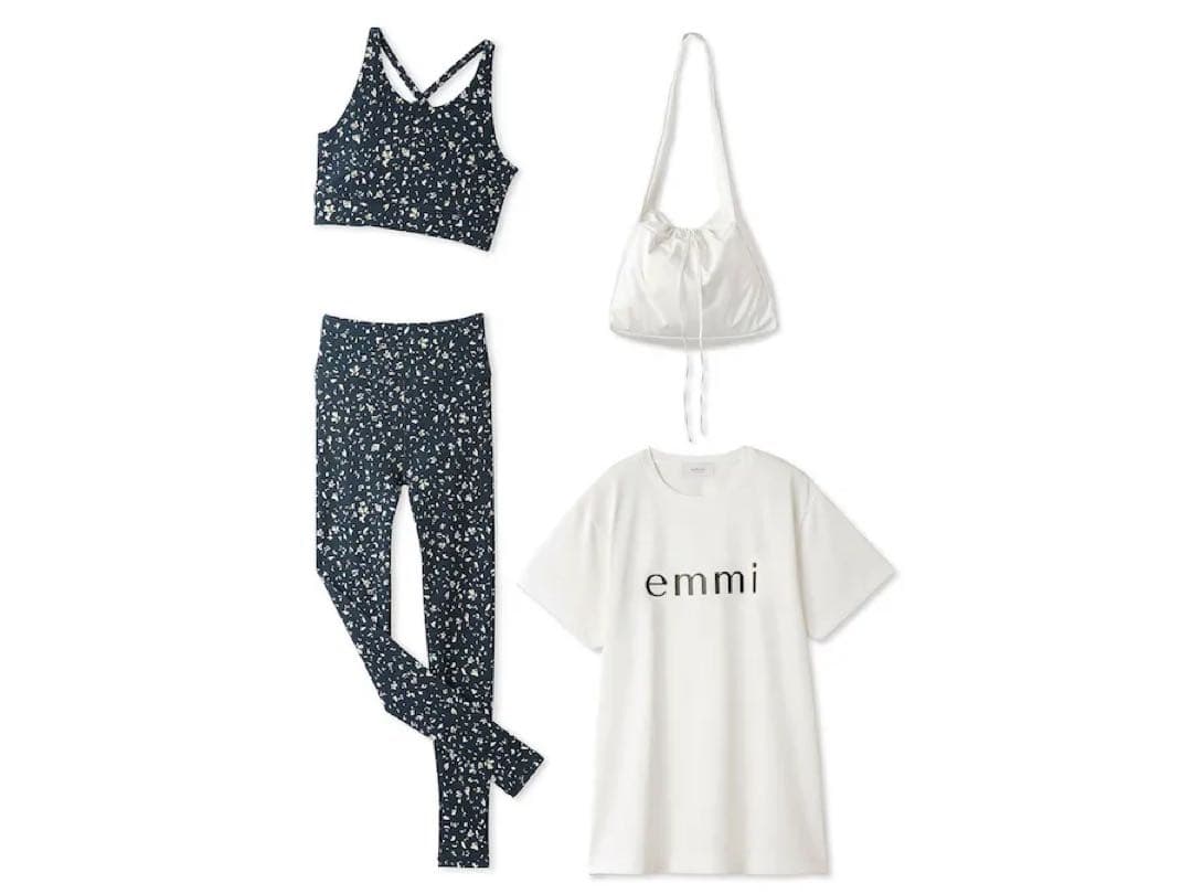 新品未開封　emmiyoga ハッピーウェルネスセット1 ネイビー