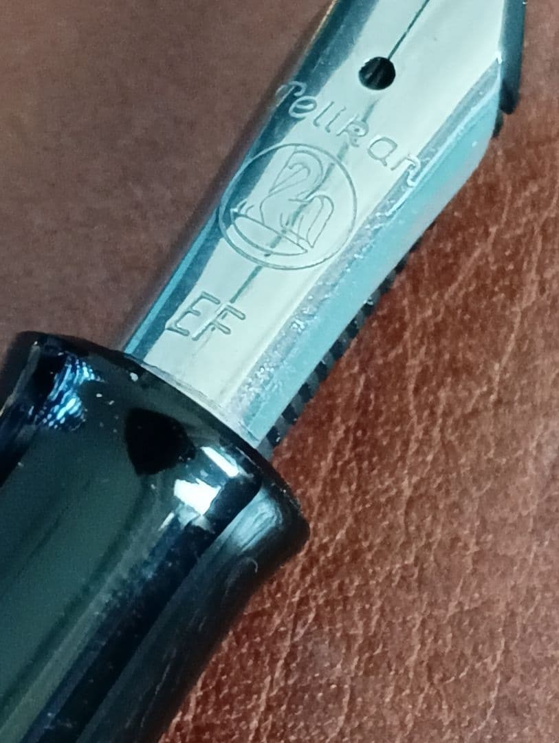 ペリカン　鉄ペン　吸引式　EF ヒナ２羽