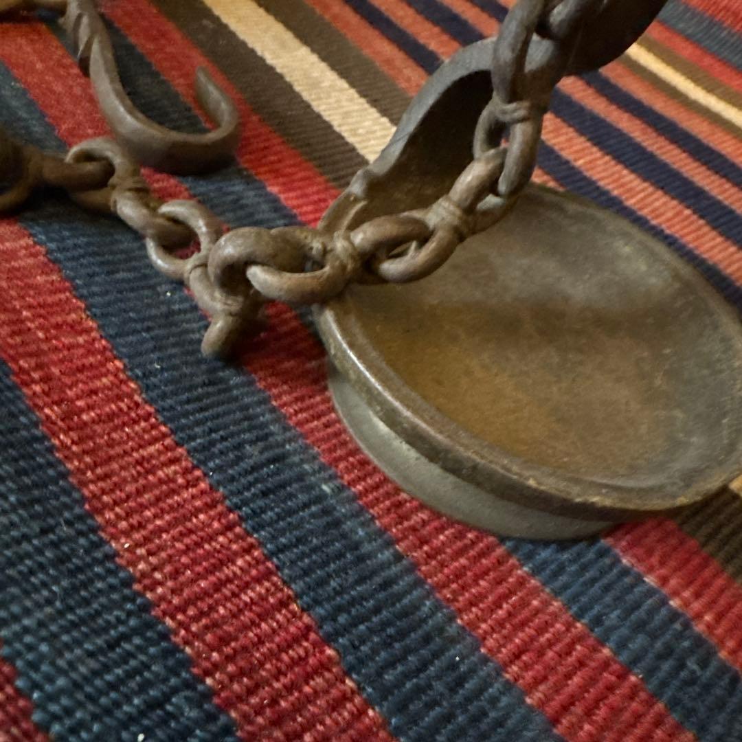 インドブラス吊るし灯明M