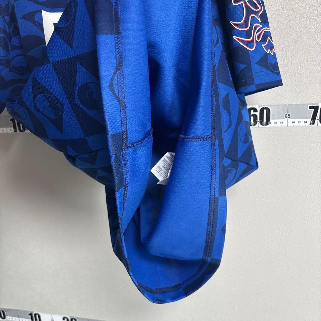 団結 炎 ファイアーadidas アディダス ユニフォーム ゲームシャツ XO