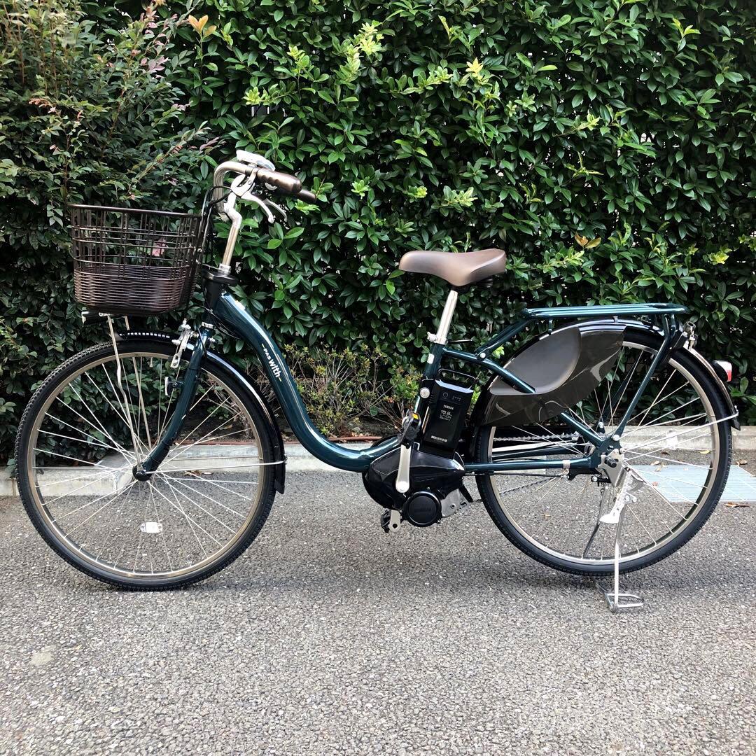 【美品 2024年車】YAMAHA PAS With 現行バッテリー15.8Ah