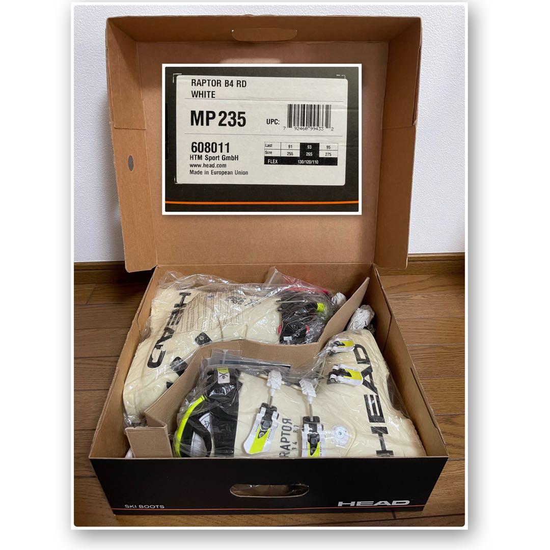 HEAD ヘッド スキーブーツ RAPTOR B4 RD 23.5cm