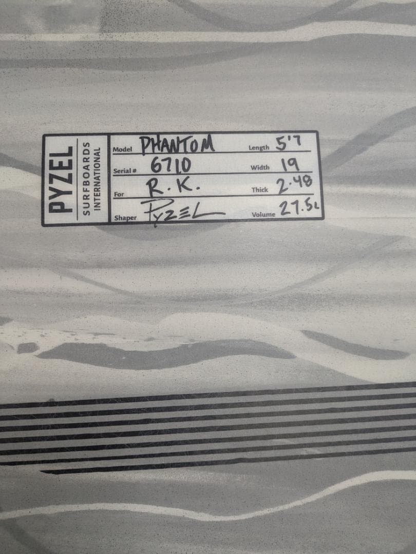 ※たけ購入ページ※ PYZEL PHANTOM 5'7\" ショートボード