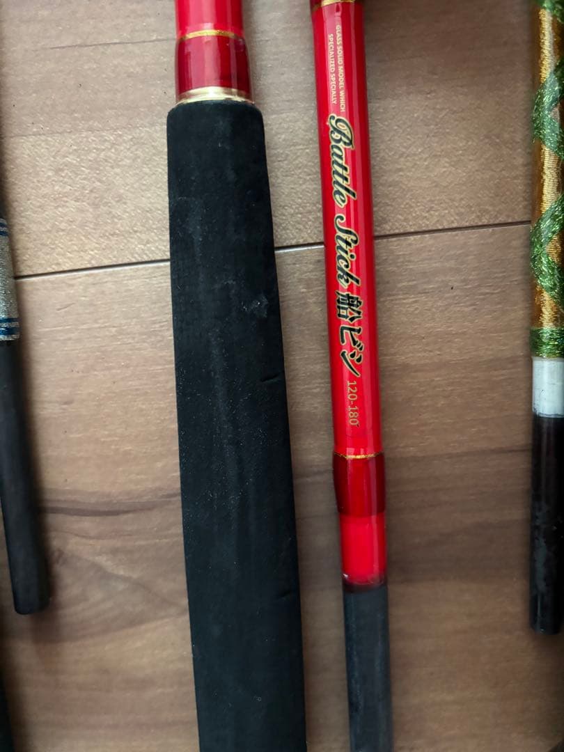 船フィッシングロッド 8本セット ケース付き