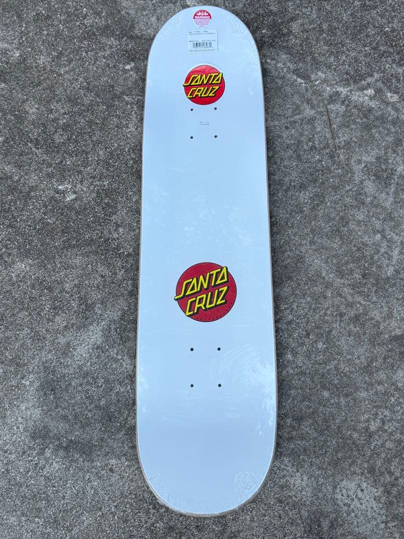 SANTA CRUZ スケボーデッキ 8.25 MOBデッキテープ付き