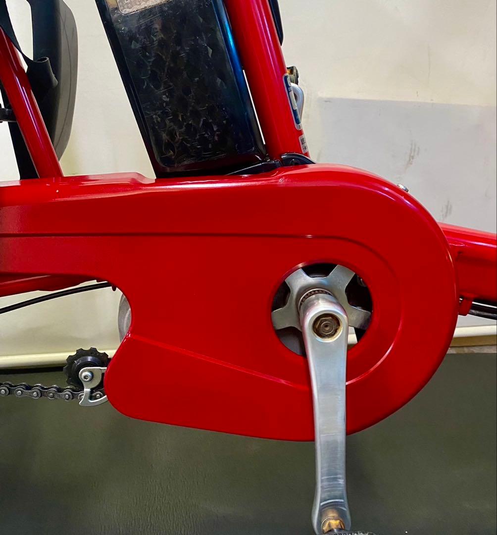 1年保証 新品部品多数　新型　パナソニック　20インチ　赤色　電動アシスト自転車