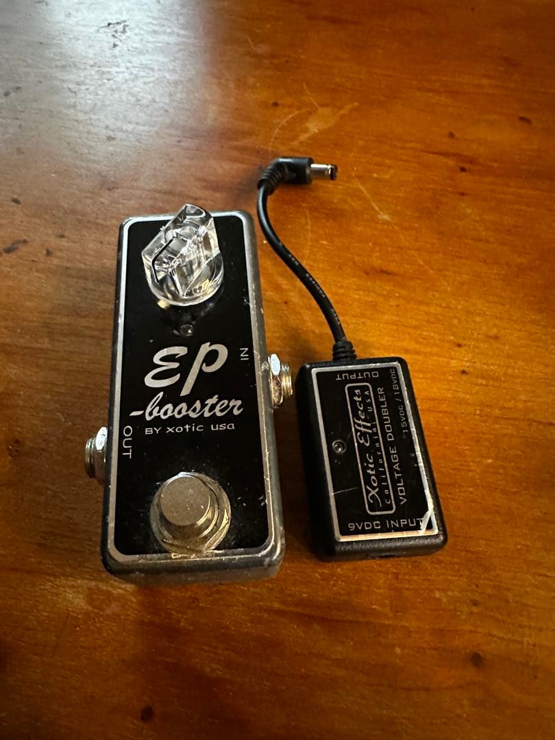Xotic EP Booster Voltage Doubler 付き