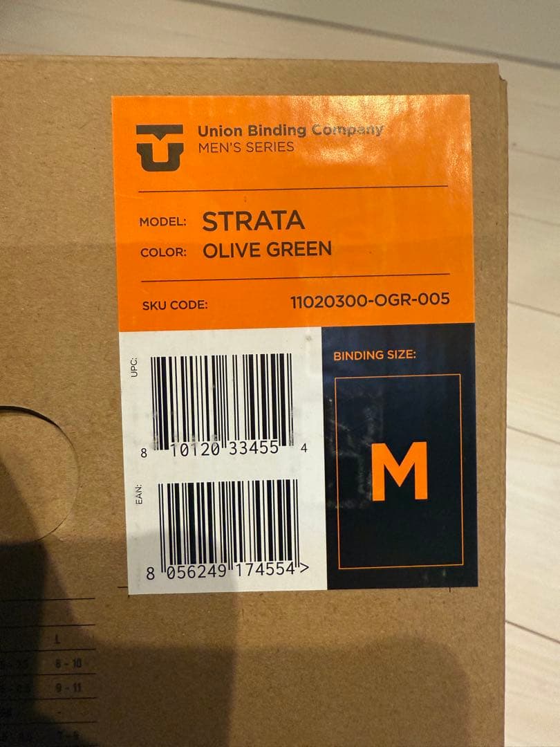 25 26 UNION STRATA ユニオン ストラータ ビンディング M