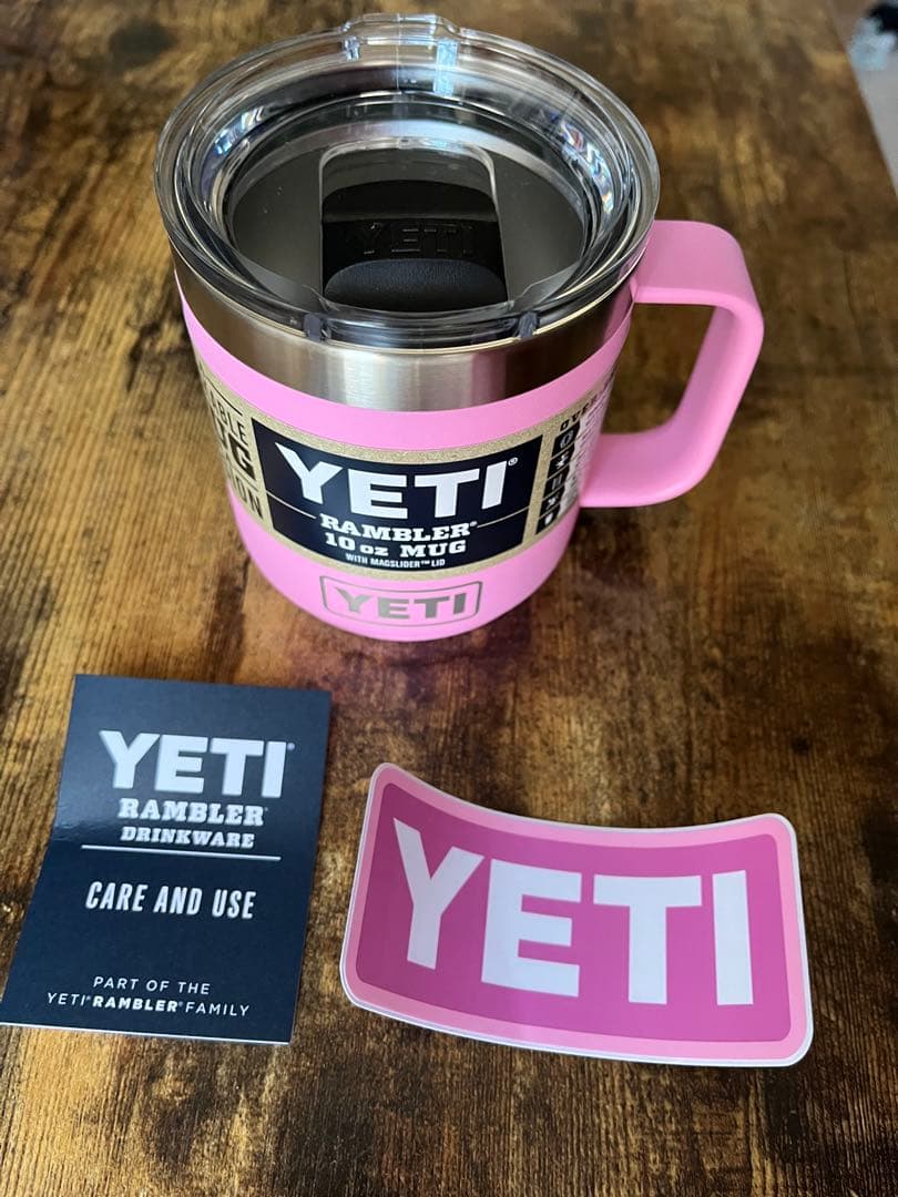 【Limited】 YETI Rambler Mug 【Power Pink】
